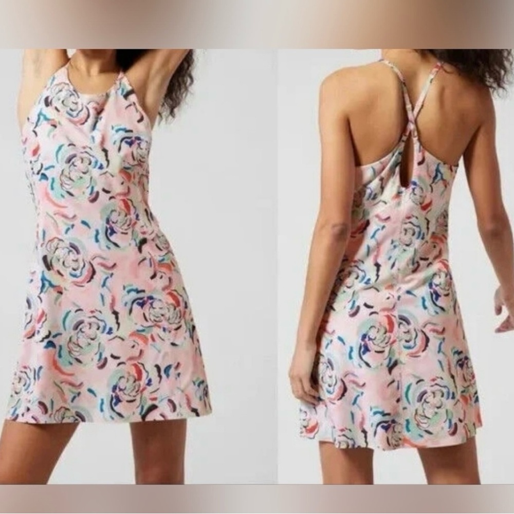 Athleta Floral Infinity Dress